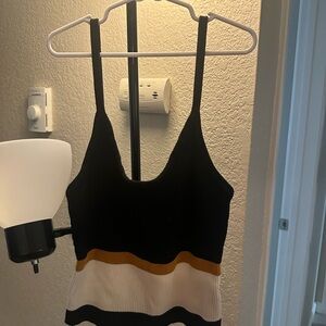 Black and Gold Women's Top